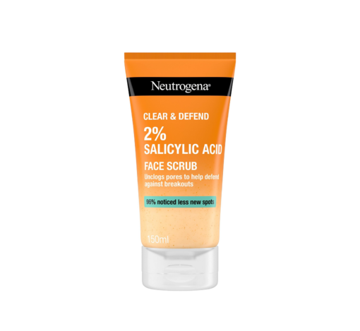 Neutrogena Visibly Clear Clear & Defend Facial Scrub 150 ml