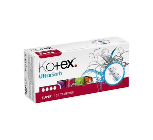 Kotex® Tampons Ultra Sorb Super 16 pcs