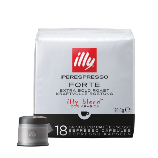 Illy Caps Iperespresso Home Forte 18 Pcs