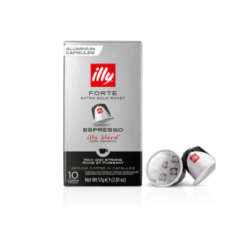 Illy Compatible Caps Forte Espresso 10 Pcs