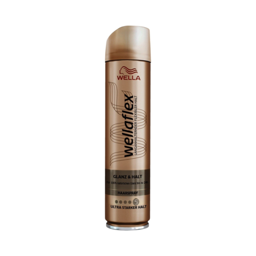 Wellaflex Hairspray Glanz&Halt U/Str 250ml (5)