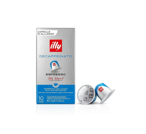 Illy Compatible Caps Decaffeinated 10 Pcs