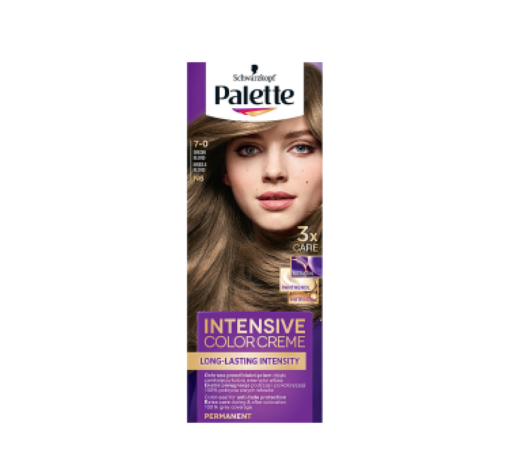 Palette Intensive Color Cream Hair Color 7-0 Medium Blonde