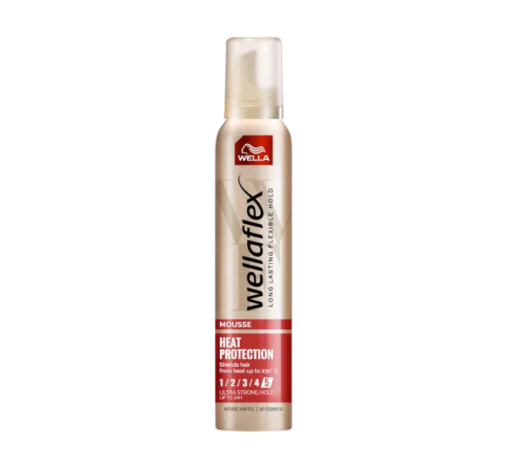 Wellaflex Mousse Heat Protection Ultra Strong 200 Ml