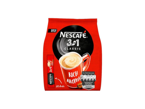Nescafe 3 in Coffee Sachet 20x16g