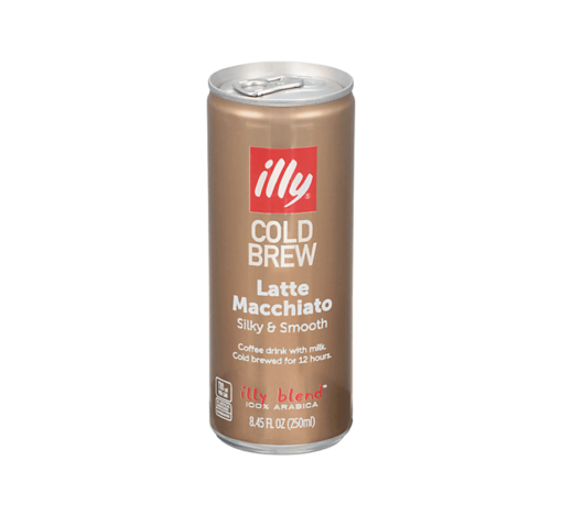 Illy Cold Brew Rtd Ready To Drink Cold Brew Latte Macch. 250ml