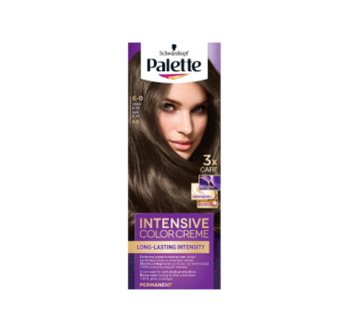 Palette Intensive Color Cream Hair Color 6-0 Dark Blonde