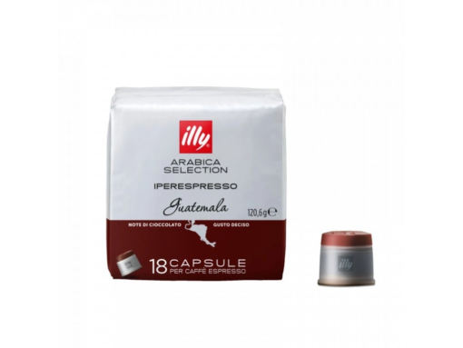 Illy Caps Iperespresso Home Arabica Sel Guatemala 18 Pcs
