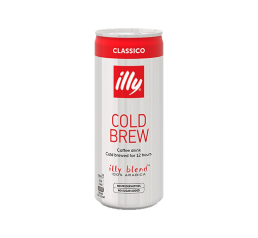 Illy Cold Brew Rtd Ready To Drink Cold Brew Classico 250ml