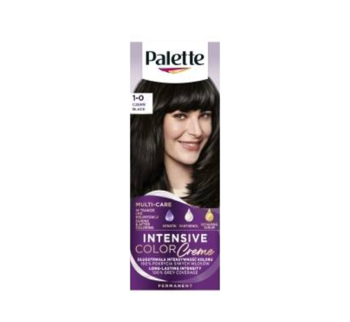 Palette Intensive Color Cream Hair Color 1-0 Black