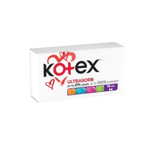Kotex® Tampons Ultra Sorb Mini 16 pcs