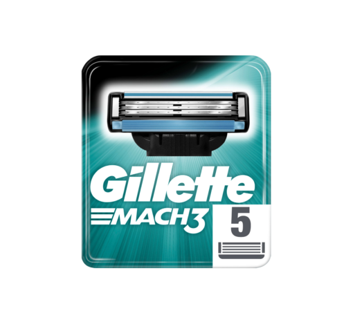 Gillette blades mach 3 5 pcs